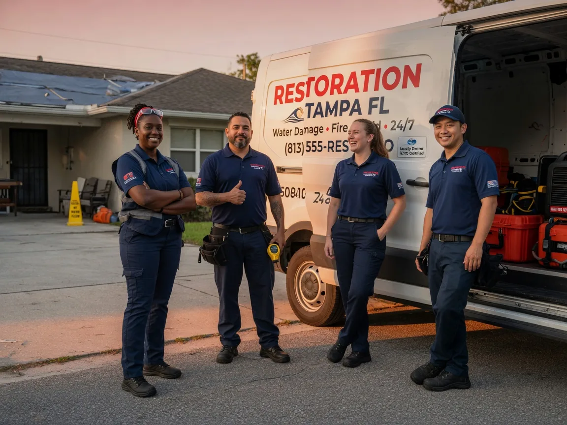 Water Damage Restoration company in Pleasant Valley, IA